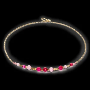 Candy Spheres Necklace Pink | COEUR DE LION Cheap