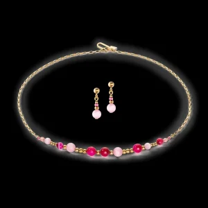 Candy Spheres Necklace Pink | COEUR DE LION Cheap
