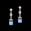 Geocube® Earrings Blue-Gold | COEUR DE LION Best Sale