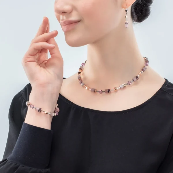 Geocube® Iconic Monochrome Bracelet Lilac | COEUR DE LION Best Sale