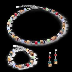 Geocube® Iconic Nature Bracelet Multicolour Brown | COEUR DE LION Outlet