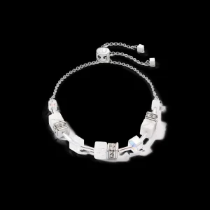 Geocube® Iconic Nature Chain Bracelet White | COEUR DE LION Best Sale