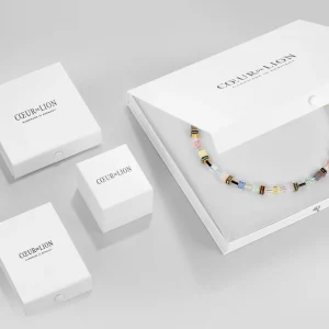 Geocube® Iconic Nature Chain Earrings Dopamine | COEUR DE LION Best Sale