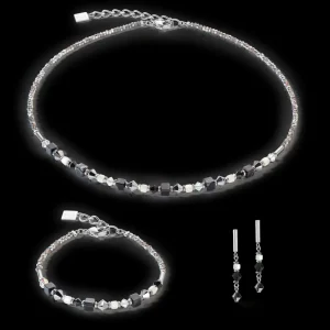 Princess Shape Mix Bracelet Black-White | COEUR DE LION Discount