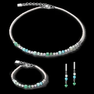Princess Shape Mix Necklace Mint Green | COEUR DE LION Cheap