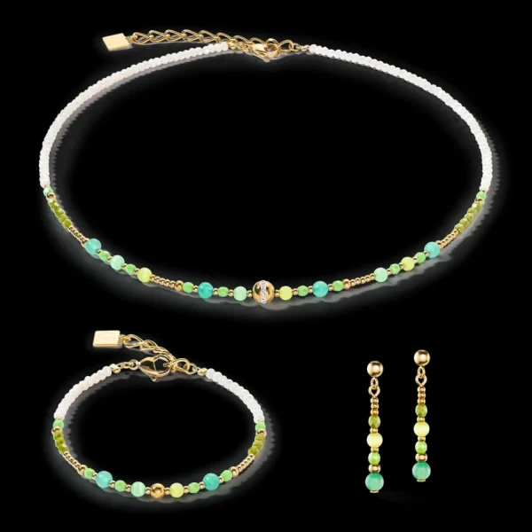 Princess Spheres Earrings Green | COEUR DE LION Best Sale