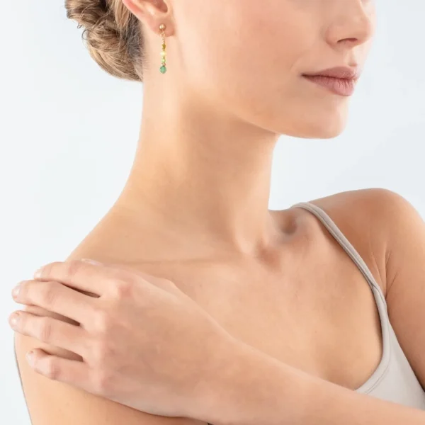 Princess Spheres Earrings Green | COEUR DE LION Best Sale
