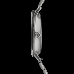 Watch Round Statement Unisex Anthracite Sunray Stainless Steel Light Gun Metal | COEUR DE LION Store